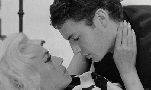 Claude Mann and Jeanne Moreau in Bay of Angels (1963)