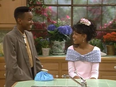 Tatyana Ali and Tevin Campbell in The Fresh Prince of Bel-Air (1990)