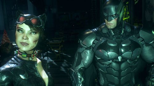 Kevin Conroy and Grey Griffin in Batman: Arkham Knight (2015)