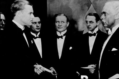 Julius Falkenstein, Rudolf Klein-Rogge, and Paul Richter in Dr. Mabuse, the Gambler (1922)