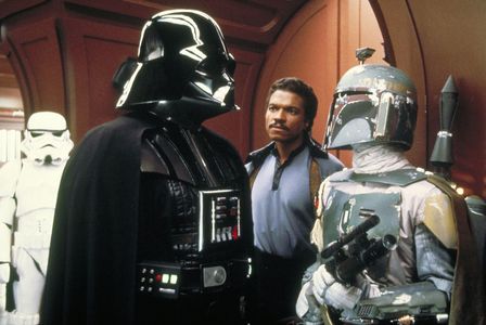 James Earl Jones, David Prowse, Billy Dee Williams, Jeremy Bulloch, and John Morton in Star Wars: Episode V - The Empire