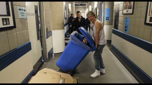 Liam Payne, Harry Styles, and Niall Horan in One Direction: This Is Us (2013)