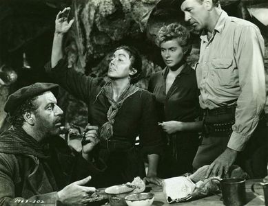 Ingrid Bergman, Gary Cooper, Fortunio Bonanova, and Katina Paxinou in For Whom the Bell Tolls (1943)