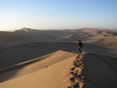Skye Fitzgerald, Director - On location, Namibia