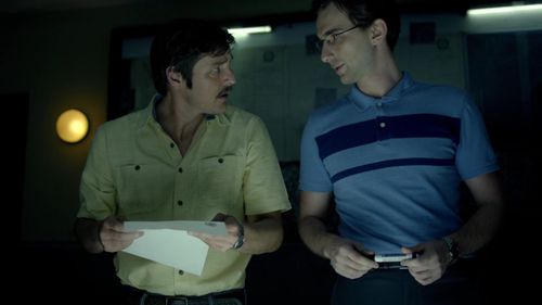 Pedro Pascal and Konstantin Melikhov in Narcos (2015)