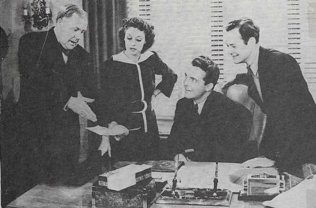 Wade Boteler, Gordon Jones, Anne Nagel, and Joe Whitehead in The Green Hornet (1940)
