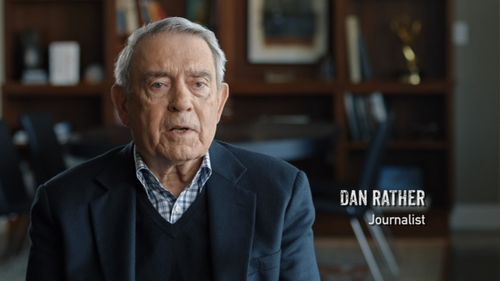 Dan Rather in Raise Hell: The Life & Times of Molly Ivins (2019)