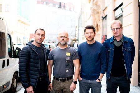 Hynek Cermák, Martin Hofmann, Martin Pechlát, and David Svehlík in Bet on Friendship (2021)