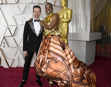 Billy Porter and Brad Goreski at an event for The Oscars (2020)