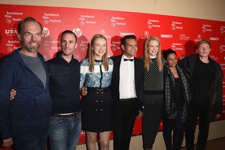 Nicole Kidman, Joseph Fiennes, Hugo Weaving, Lisa Flanagan, Maddison Brown, Sean Keenan, and Meyne Wyatt at an event for
