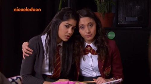 Klariza Clayton and Tasie Lawrence in House of Anubis (2011)
