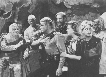 Buster Crabbe, Donald Kerr, Jean Rogers, Frank Shannon, and C. Montague Shaw in Flash Gordon's Trip to Mars (1938)