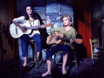 Sandra Dee and Monica Moran in Take Her, She's Mine (1963)