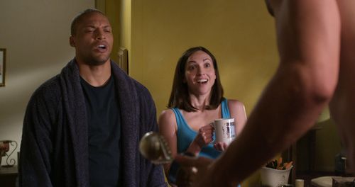 Eden Riegel and Cleo Anthony in The Morning After (2013)