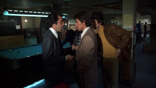 Robert De Niro, Harvey Keitel, and Lenny Scaletta in Mean Streets (1973)