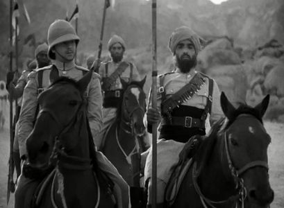 Lal Chand Mehra and Roland Varno in Gunga Din (1939)