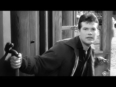 Zbigniew Cybulski in Night Train (1959)