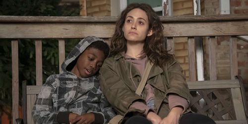 Emmy Rossum and Christian Isaiah in Shameless (2011)
