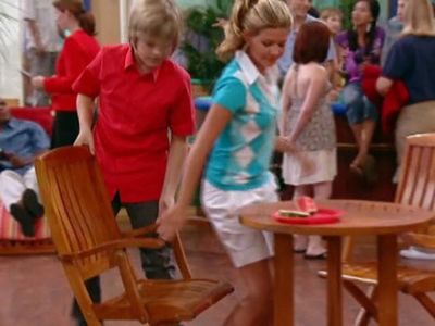 Dylan Sprouse and Gilland Jones in The Suite Life on Deck (2008)