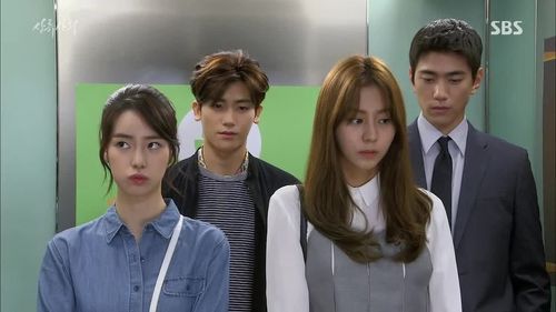 Kim You-Jin, Ji-Yeon Lim, Sung Jun, and Park Hyung-sik in High Society (2015)