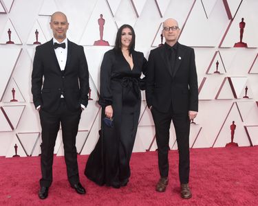 Steven Soderbergh, Jesse Collins, and Stacey Sher at an event for The Oscars (2021)