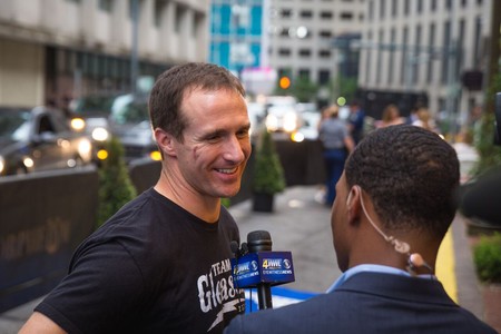 Drew Brees at an event for Gleason (2016)