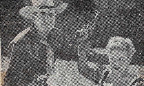 Johnny Mack Brown and Christine McIntyre in Colorado Ambush (1951)