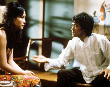 Bruce Lee and Betty Chung in Enter the Dragon (1973)