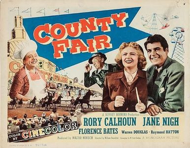 Rory Calhoun, Florence Bates, Raymond Hatton, and Jane Nigh in County Fair (1950)