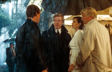 Demi Moore, Woody Harrelson, Robert Redford, and Seymour Cassel in Indecent Proposal (1993)