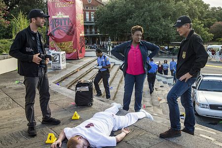 Scott Bakula, CCH Pounder, Lucas Black, and Sean Paul Braud in NCIS: New Orleans (2014)