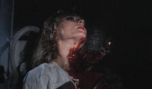 Annette McCarthy and Jeff Solomon in Creature (1985)