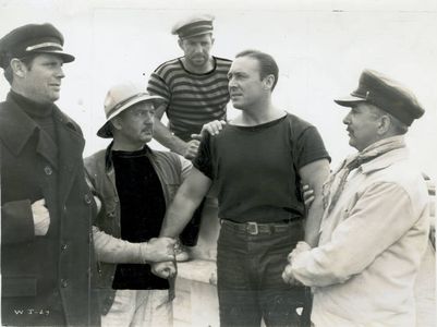 Al Baffert, Jerry Frank, William Hall, George O'Brien, and Lee Shumway in Windjammer (1937)