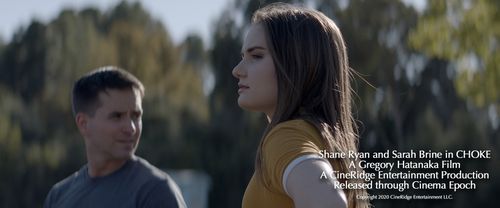 Sarah Brine and Shane Ryan-Reid in Choke (2020)