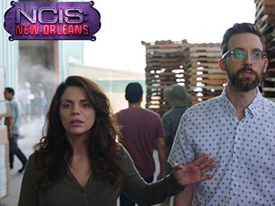 Vanessa Ferlito and Rob Kerkovich in NCIS: New Orleans (2014)