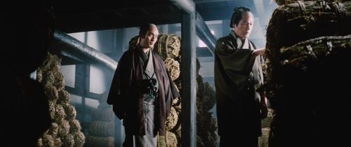 Eiji Okada and Kei Satô in Zatoichi's Conspiracy (1973)