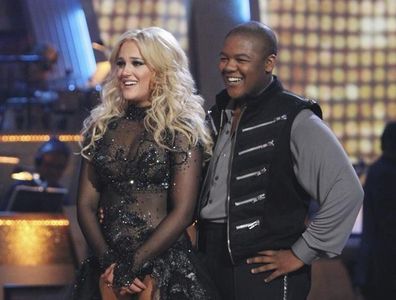 Kyle Massey and Lacey Schwimmer in Dancing with the Stars (2005)