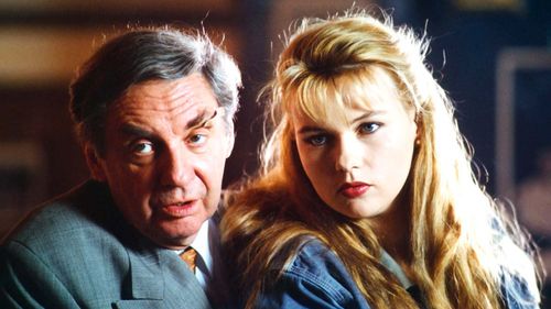 Veronica Ferres and Harald Juhnke in Der Papagei (1993)