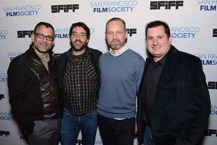 Marc Smolowitz, Nickolas Rossi, Jeremiah Gurzi and Kevin Moyer attend the world premiere of Heaven Adores You at the San