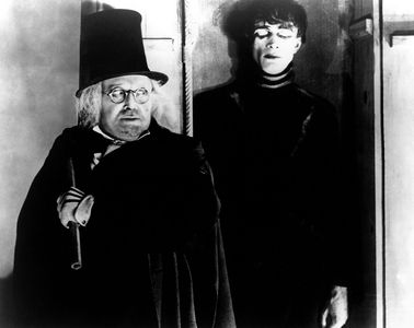 Werner Krauss and Conrad Veidt in The Cabinet of Dr. Caligari (1920)