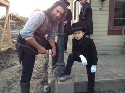 Anson Mount and Dylan Schombing in Hell on Wheels (2011)