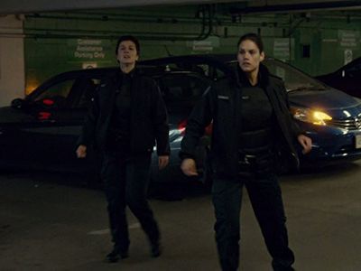 Missy Peregrym and Priscilla Faia in Rookie Blue (2010)