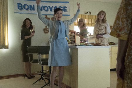 Erin Cummings, Azure Parsons, Yvonne Strahovski, and Zoe Boyle in The Astronaut Wives Club (2015)