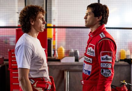 Matt Mella and Gabriel Leone in Senna (2024)