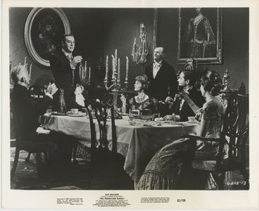 Ray Milland, Heather Angel, Hazel Court, Clive Halliday, Alan Napier, and Richard Ney in The Premature Burial (1962)