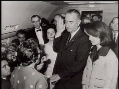 Lady Bird Johnson, Lyndon B. Johnson, Jacqueline Kennedy, and Jack Valenti in American Experience (1987)