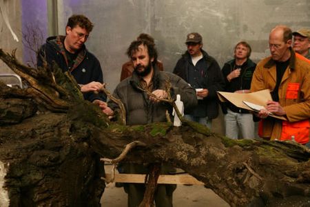 Peter Jackson, Andrew Lesnie, Grant Major, and Richard Taylor in King Kong (2005)