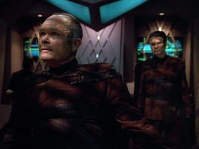 Kurtwood Smith and John Loprieno in Star Trek: Voyager (1995)