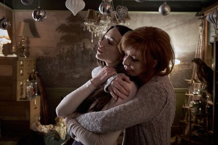 Mylène Farmer and Crystal Reed in Incident in a Ghostland (2018)