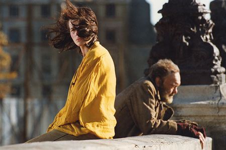 Juliette Binoche and Klaus-Michael Grüber in The Lovers on the Bridge (1991)